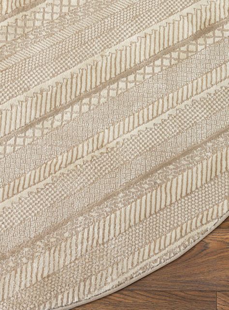 Alfombra Redonda Babil 59 Beige 240 x 240 cm-3