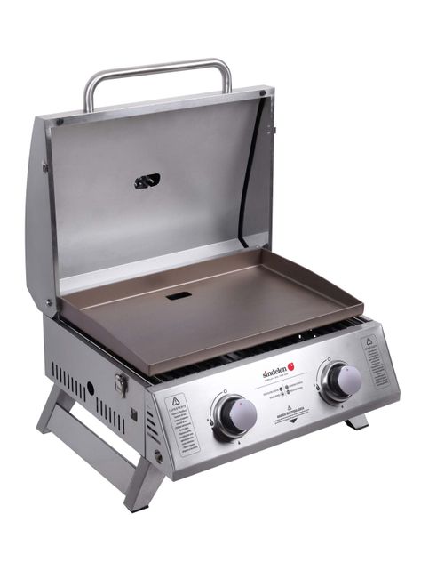 Parrilla a Gas 2 Quemadores inox Pgm-2Qin-3
