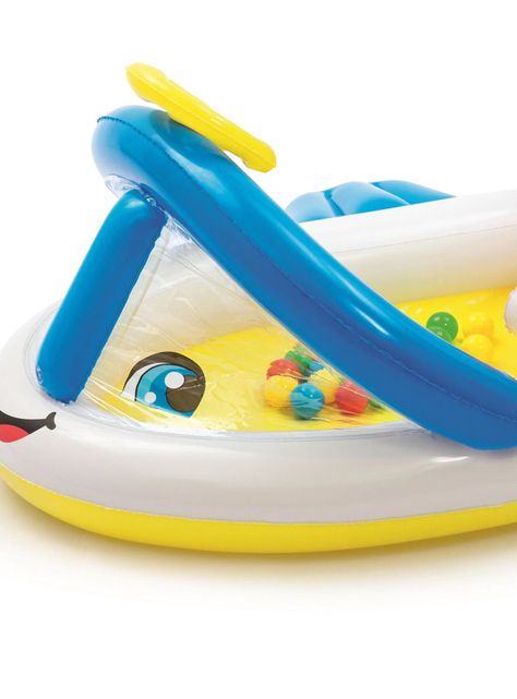 Juego Bestway de Agua Avión con Pelotas-1
