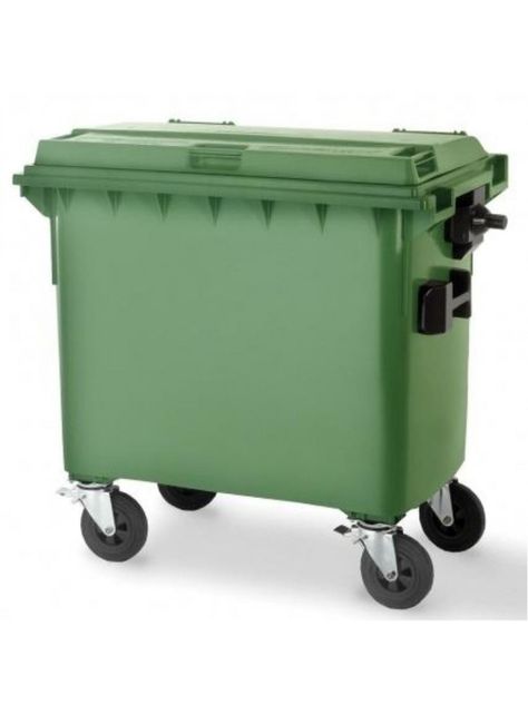 Basurero 660 lt Verde Talbot-0