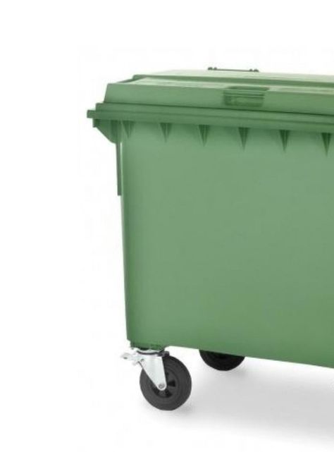 Basurero 1100 lt Verde Talbot-1