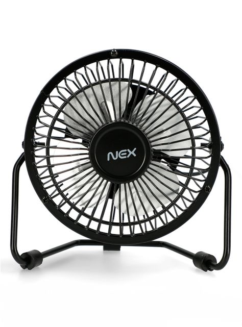 Ventilador de Sobremesa Conexión USB Negro-1
