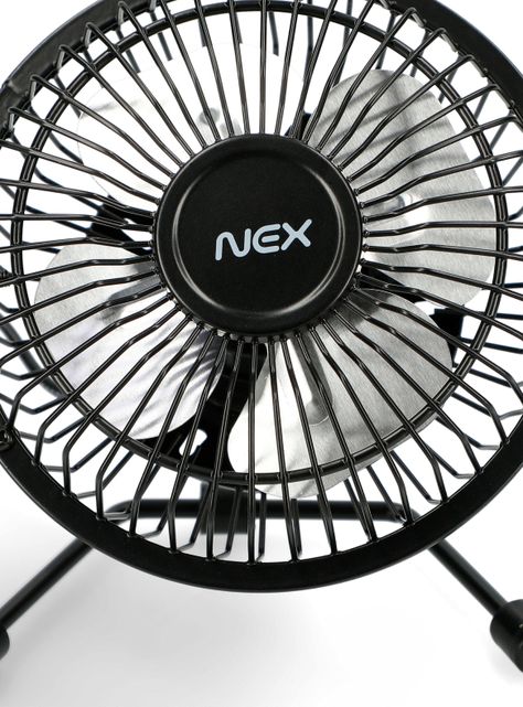 Ventilador de Sobremesa Conexión USB Negro-3