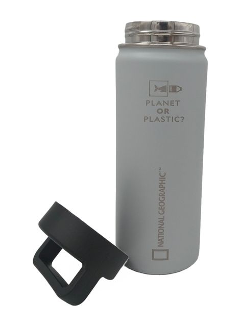 Botella Metálica Gris 500 ml-1