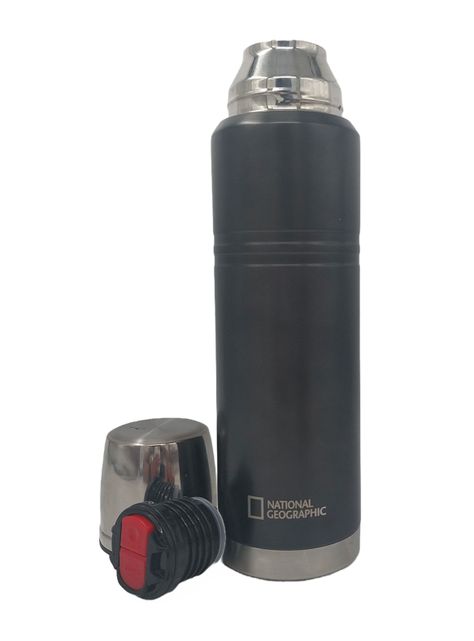Termo Negro Metálico 1 Litro-1