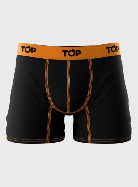 Pack 3 Boxer Medio Diseño Básico Dark-1