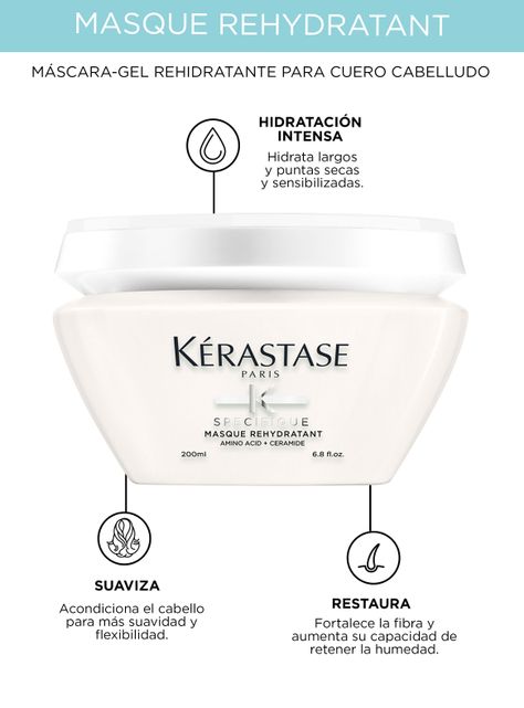 Máscara Hidratante Cuero Cabelludo Desequilibrado Masque Rehydratant Specifique 200ml-3