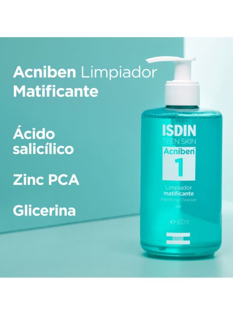 Acniben Limpiador Matificante 400 ml-1