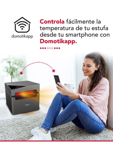 Estufa Infrarroja Thor Silver 1500 Wifi-6