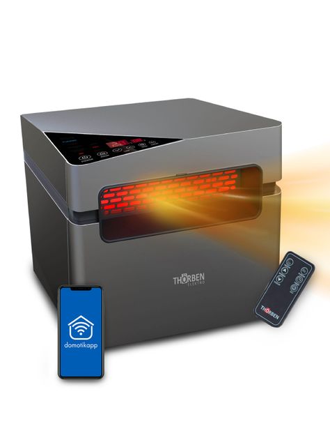 Estufa Infrarroja Thor Silver 1500 Wifi-0