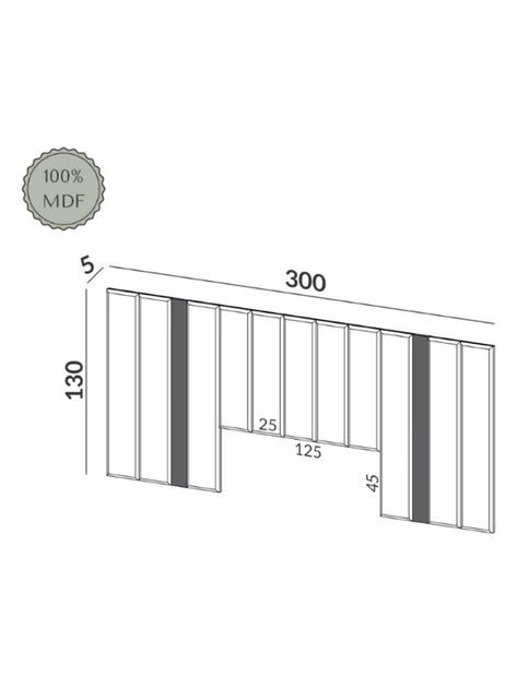 Respaldo King TW196 Café-1