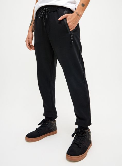 Pantalón Comfort Fit Color Comfy Tiro Medio-0
