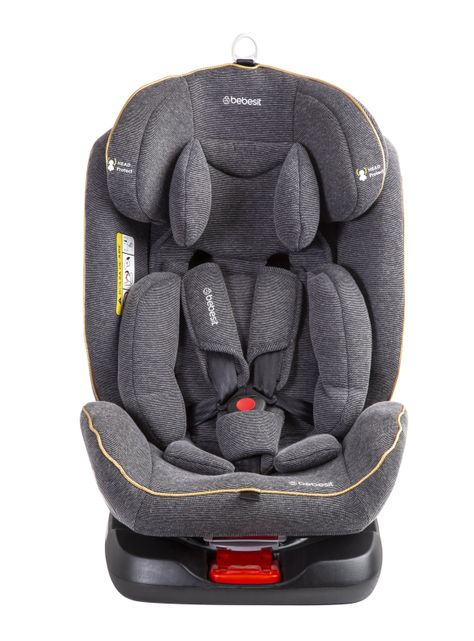 Silla de Auto Convertible Isofix Supra 360° Dark Grey-3