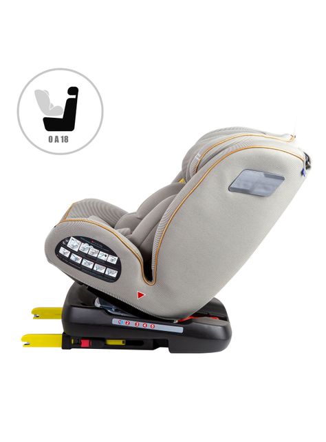 Silla de Auto Convertible Isofix Supra 360° Light Grey-4
