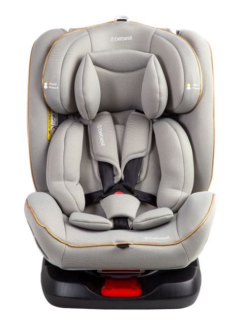 Silla de Auto Convertible Isofix Supra 360° Light Grey-2