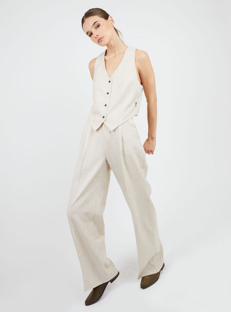 Pantalón Valeria Beige-2