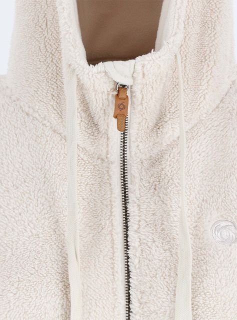 Chaqueta Dahlia Fleece Fusionado Con Gorro-3