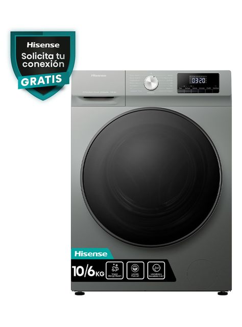 Lavadora-Secadora Carga Frontal 10/6 Kg WD3Q1042BT-2