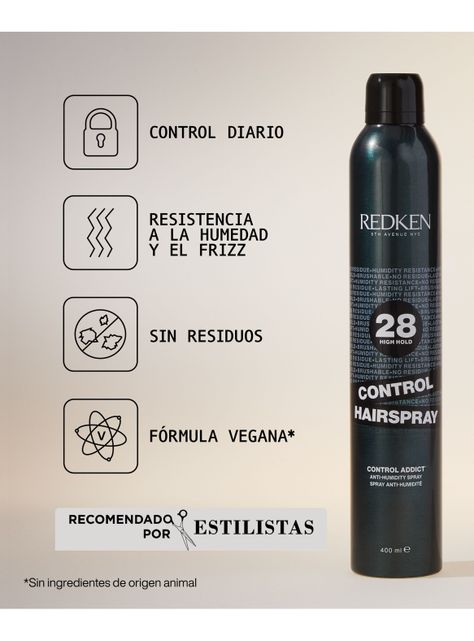 Spray Fijación Máxima del Cabello Control Hairspray 28 278 g-1