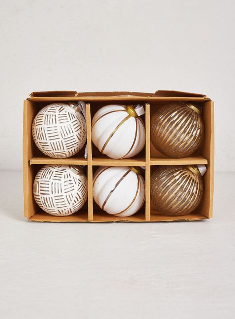 Set 6 Esferas Vidrio 10 cm-4