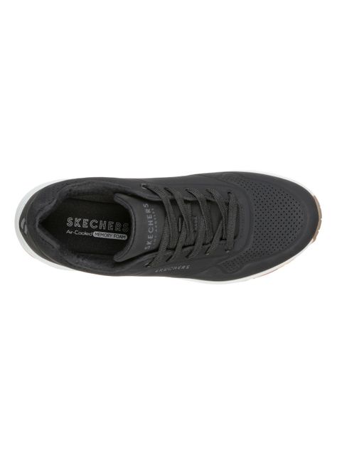 Zapatilla Uno - Stand On Air Negro Mujer-3