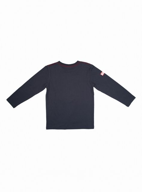 Polera Manga Larga Pantera Negra-1