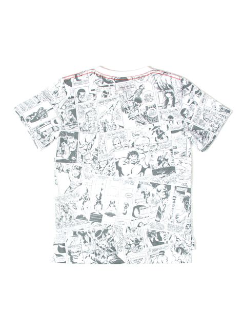 Polera Manga Corta Estampado Figura Comics-1