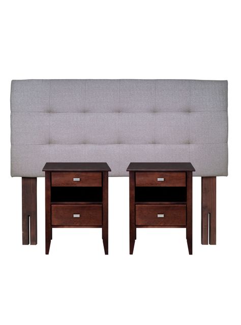Set Muebles Aragón Capitoné King-0