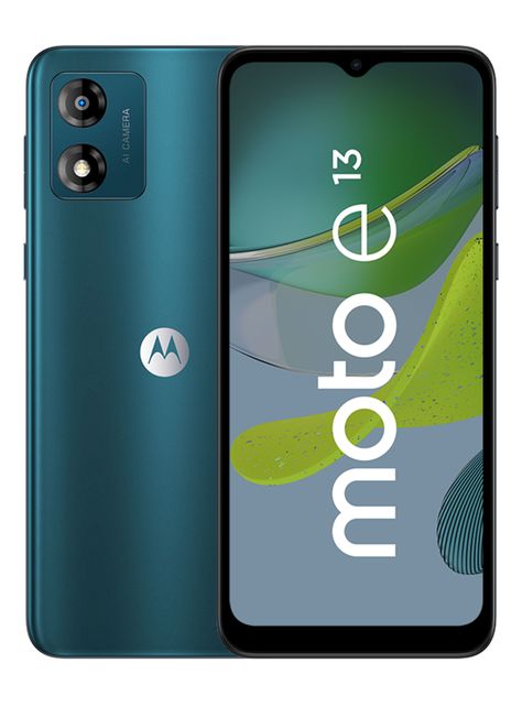 Smartphone Moto E13 64GB 6.5" Verde Liberado-0