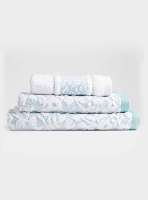 Toalla de Mano 50x90 cm Eloisa 500 g Agua-1