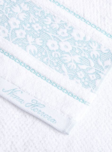 Toalla de Mano 50x90 cm Eloisa 500 g Agua-2
