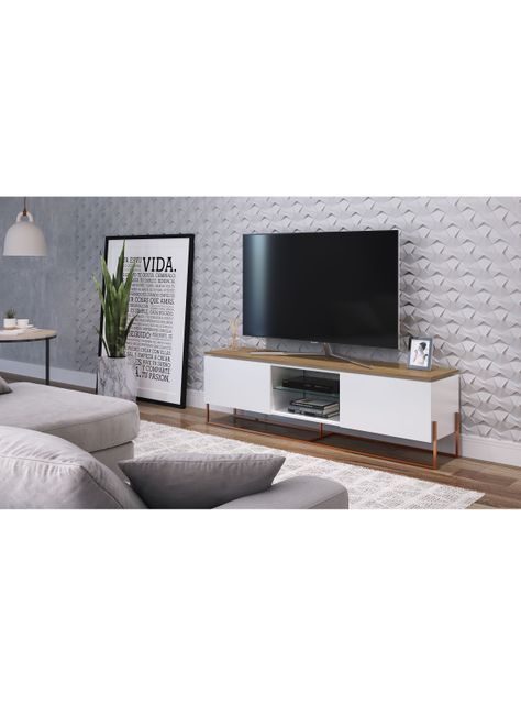 Rack Decocasa TV 50" Vesta Base Larga Decocasa-0