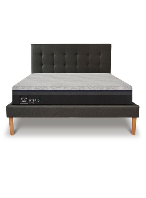 Cama Europea Hybrid Plus Infinity King con Respaldo-2