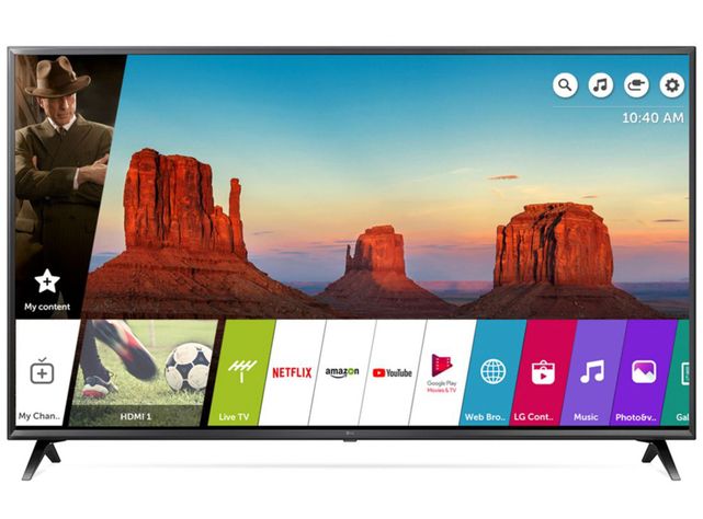 LED Smart TV LG 49" UHD 4K 49UK6200-0
