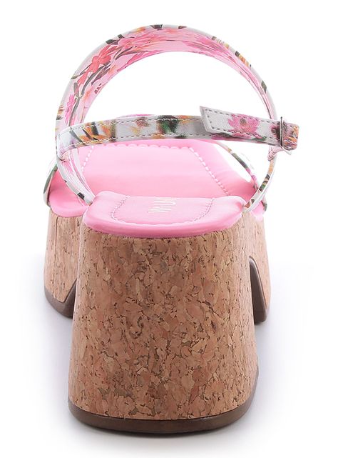 Sandalia de Vestir Print Floral Mujer-2