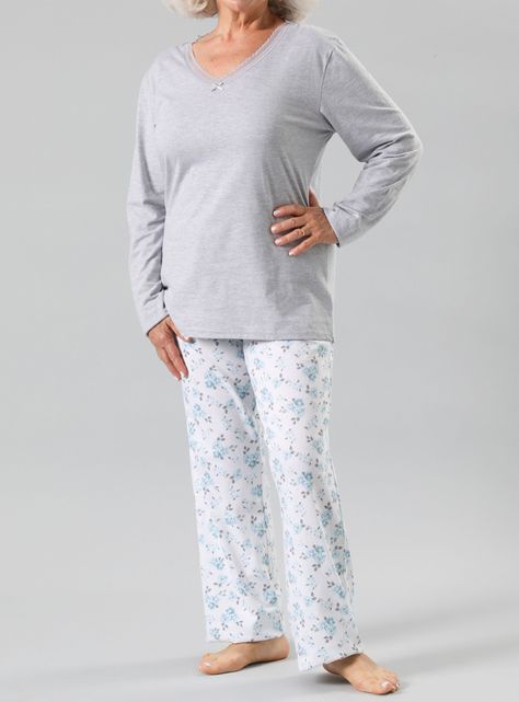 Pijama Top + Pantalón en Caja 2 Piezas-0
