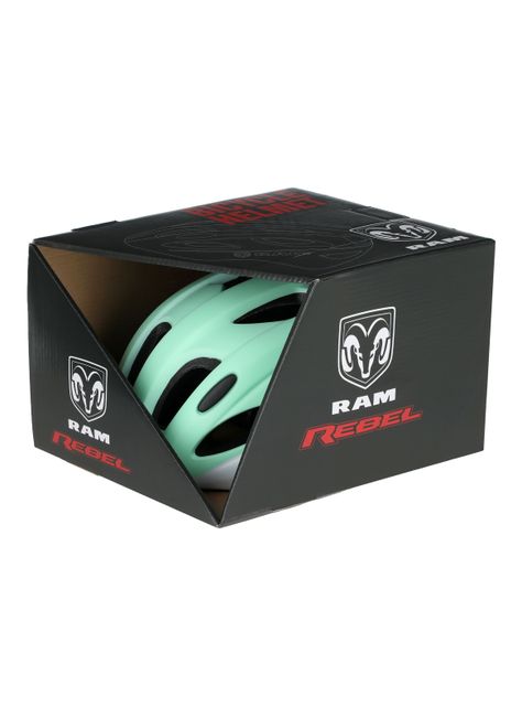 Casco Ram Rebel Blanco Menta Talla M-2