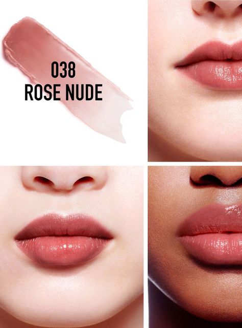 Labial Dior Addict Lip Glow 038 Rose Nude 6 g-3