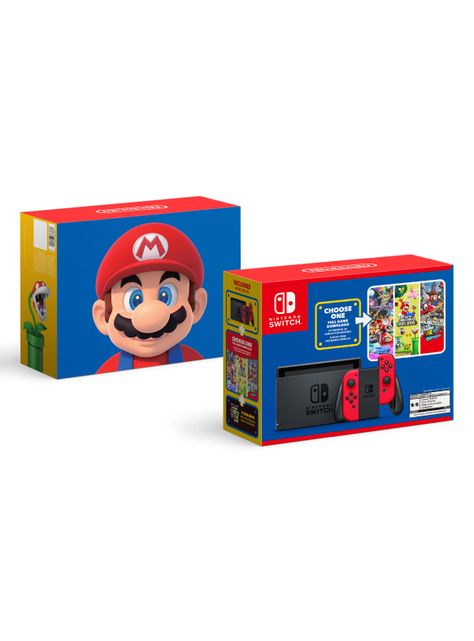 Consola Nintendo Switch + Mario Choose One Bundle-2