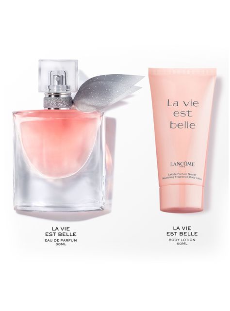 Set Perfume Lancôme La Vie Est Belle EDP Mujer 30 ml Recargable + La Vie Est Belle Body Lotion 50 ml-2