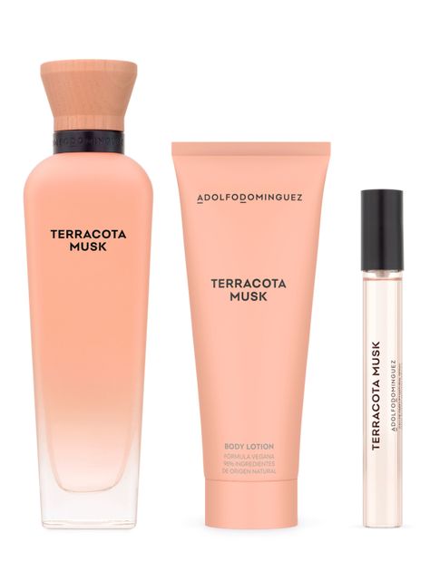 Set Perfume Terracota Musk EDP Mujer 120 ml + Megaspritzer 10 ml + Body Lotion 75 ml-0