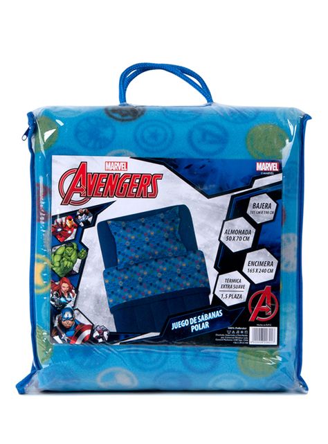 Juego de Sábanas Avengers Iconos 1.5 Plazas-2