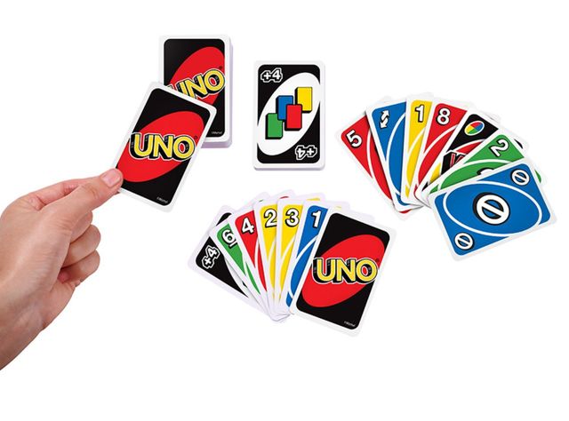 Juego de Cartas Uno Mattel-1