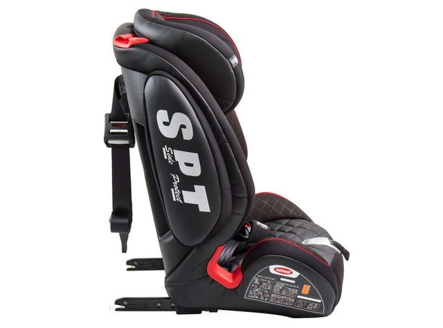Silla de Auto Butaca Bewell Isofix Roja Bebesit-2