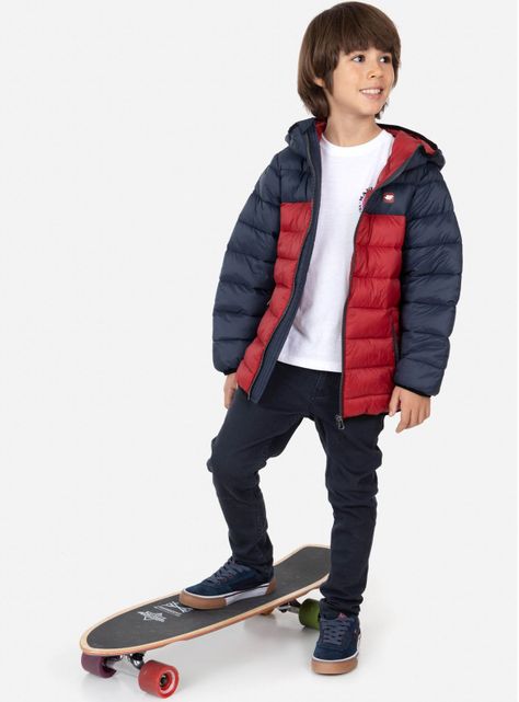 Parka Sleeve Quilted Niño-3
