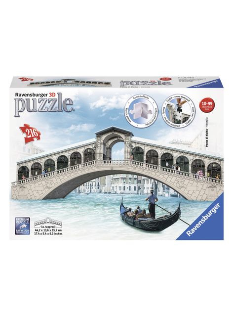Ravensburger Puzzle 3D Puente de Rialto Caramba-0