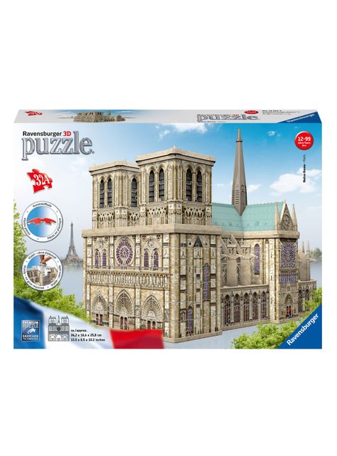 Ravensburger Puzzle 3D Notre Dame Caramba-0