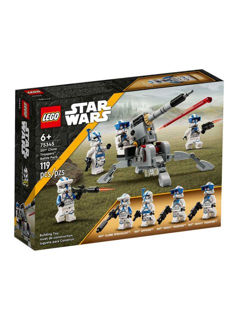 Juego Armable Pack de Combate Clon Troopers 501-0