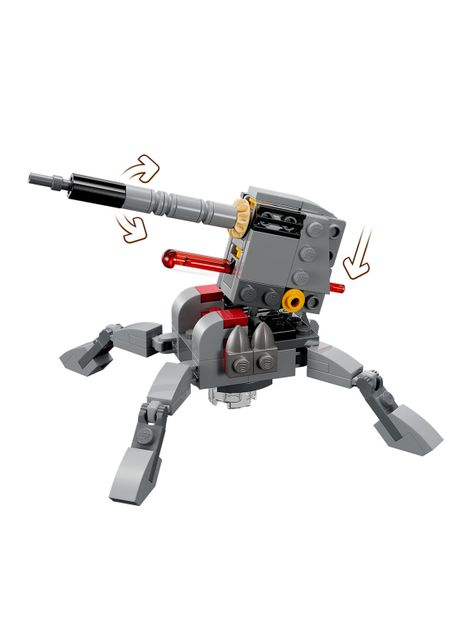 Juego Armable Pack de Combate Clon Troopers 501-2