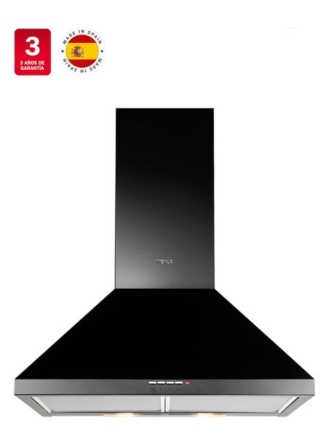 Campana Decorativa Mural DBB60 60 cm Negra-2